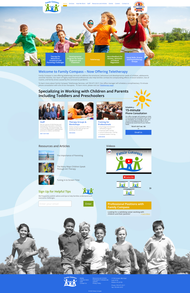 Family Compass Web Site